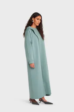 Zipped Hoodie Dress
